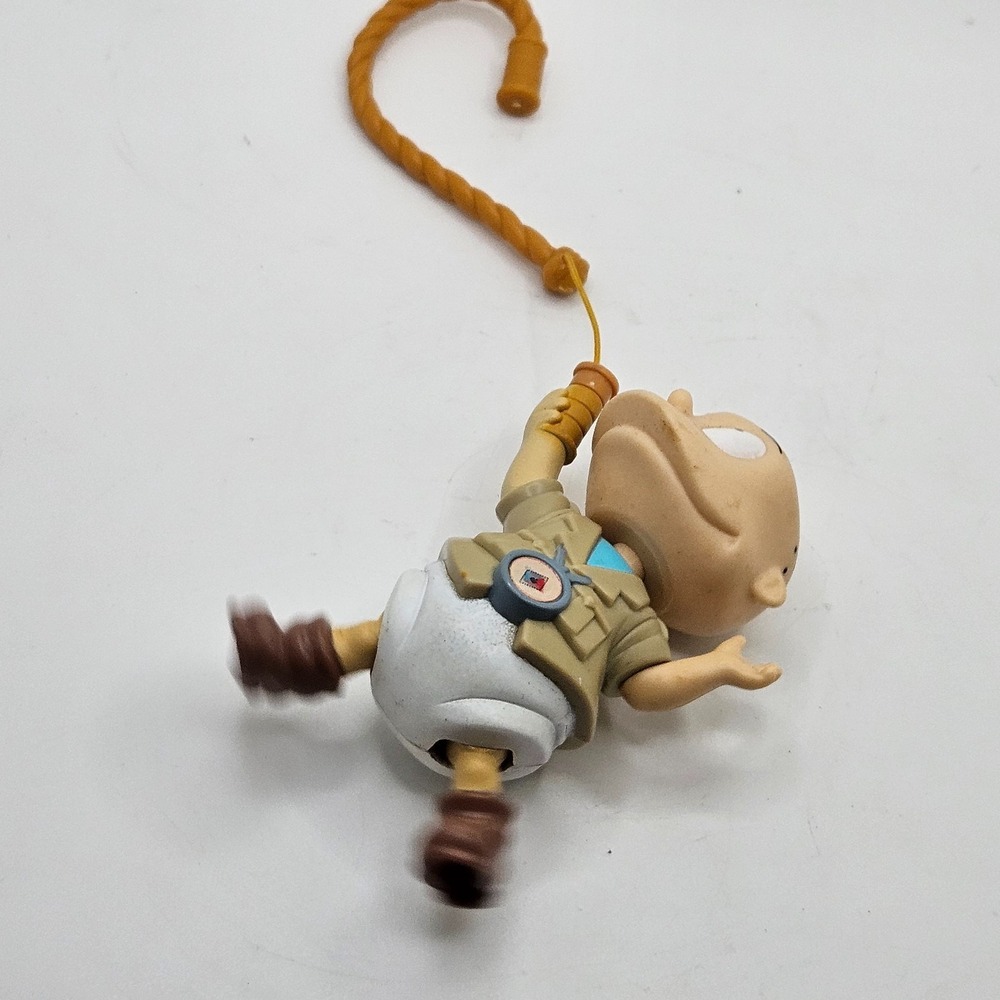 Vintage 1998 Rugrats Tommy Pickles Safari Burger King Kids Club Pull Toy - Picture 7 of 9